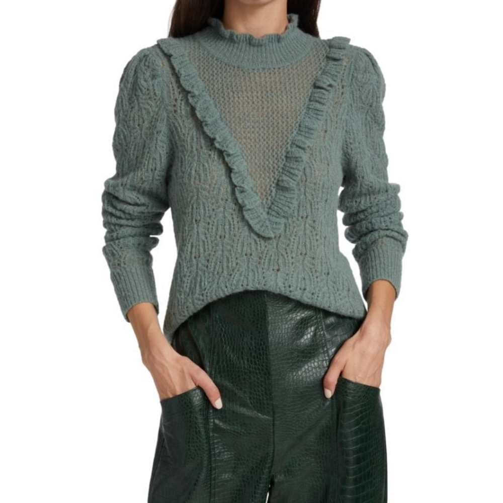 Veronica Beard‎ Alpaca Turtleneck Sweater Size: S